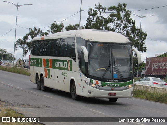 Empresa Gontijo de Transportes 21275 na cidade de Caruaru, Pernambuco, Brasil, por Lenilson da Silva Pessoa. Número da foto: #11344218.