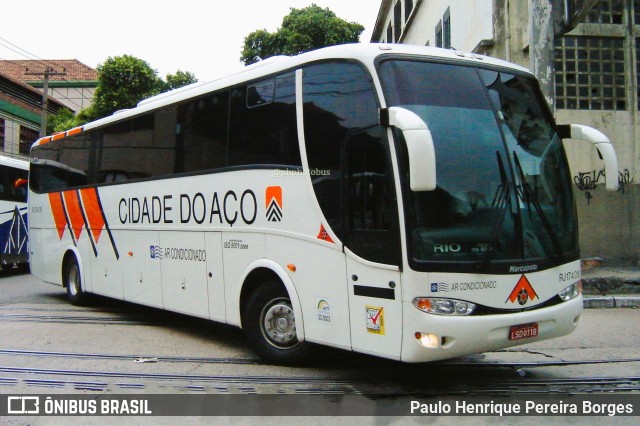 Viação Cidade do Aço RJ 174.018 na cidade de Rio de Janeiro, Rio de Janeiro, Brasil, por Paulo Henrique Pereira Borges. ID da foto: 11344539.