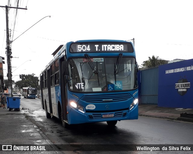Expresso Santa Paula 16213 na cidade de Serra, Espírito Santo, Brasil, por Wellington  da Silva Felix. Número da foto: #11343495.