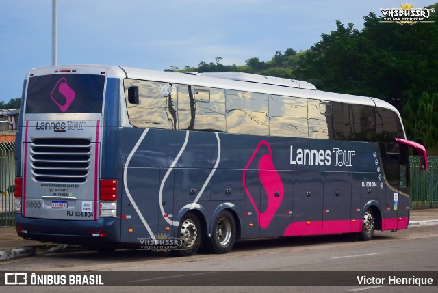 Lannes Tour RJ 834.004 na cidade de Niterói, Rio de Janeiro, Brasil, por Victor Henrique. ID da foto: 11343789.