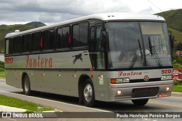 Pantera Turismo 920 na cidade de Barra do Piraí, Rio de Janeiro, Brasil, por Paulo Henrique Pereira Borges. ID da foto: 11344420.