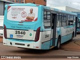UTB - União Transporte Brasília 2540 na cidade de SIA, Distrito Federal, Brasil, por Jorge Oliveira. Número da foto: #:id.