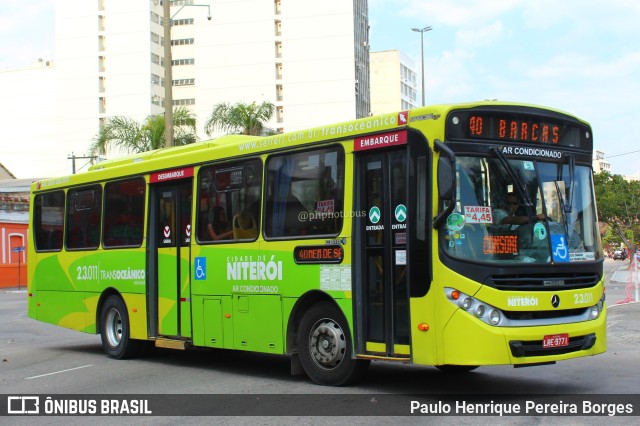 Expresso Miramar 2.3.011 na cidade de Niterói, Rio de Janeiro, Brasil, por Paulo Henrique Pereira Borges. Número da foto: #11411550.
