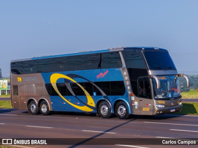 TH Turismo 3085 na cidade de Cascavel, Paraná, Brasil, por Carlos Campos. ID da foto: 11410791.