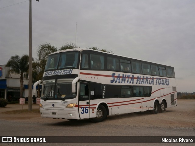 Santa Maria Tours 36 na cidade de Villa María, General San Martín, Córdoba, Argentina, por Nicolas Rivero. Número da foto: #11411909.