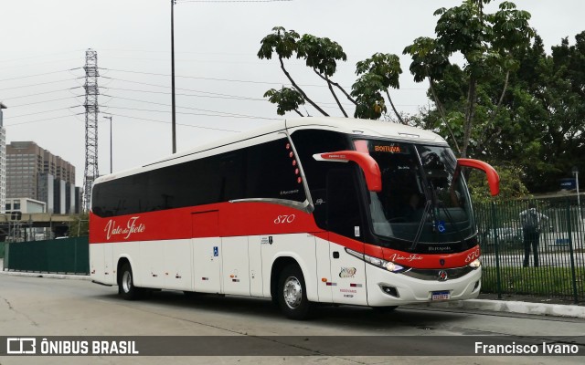 Viação Vale do Tietê 870 na cidade de São Paulo, São Paulo, Brasil, por Francisco Ivano. ID da foto: 11410594.