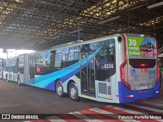 Next Mobilidade - ABC Sistema de Transporte 8356 na cidade de Santo André, São Paulo, Brasil, por Fabrício Portella Matos. Número da foto: #11411730.