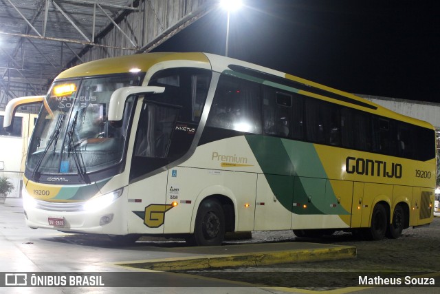 Empresa Gontijo de Transportes 19200 na cidade de Campos dos Goytacazes, Rio de Janeiro, Brasil, por Matheus Souza. ID da foto: 11411596.