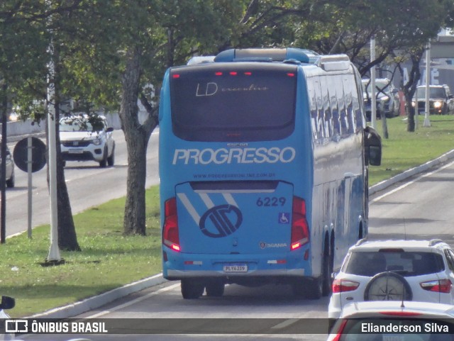 Auto Viação Progresso 6229 na cidade de Natal, Rio Grande do Norte, Brasil, por Elianderson Silva. ID da foto: 11441196.