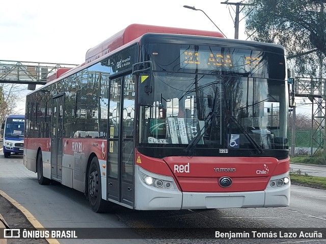 Buses Vule 1993 na cidade de Maipú, Santiago, Metropolitana de Santiago, Chile, por Benjamín Tomás Lazo Acuña. Número da foto: #11441452.