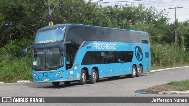 Auto Viação Progresso 6189 na cidade de Recife, Pernambuco, Brasil, por Jefferson Nunes. ID da foto: 11438375.