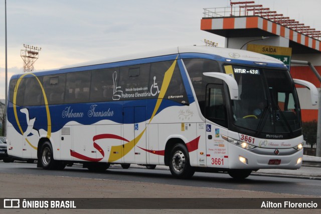 Advance Transatur 3661 na cidade de São Paulo, São Paulo, Brasil, por Ailton Florencio. ID da foto: 11441330.