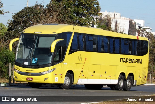 Viação Itapemirim 60043 na cidade de Brasília, Distrito Federal, Brasil, por Junior Almeida. ID da foto: 11439883.