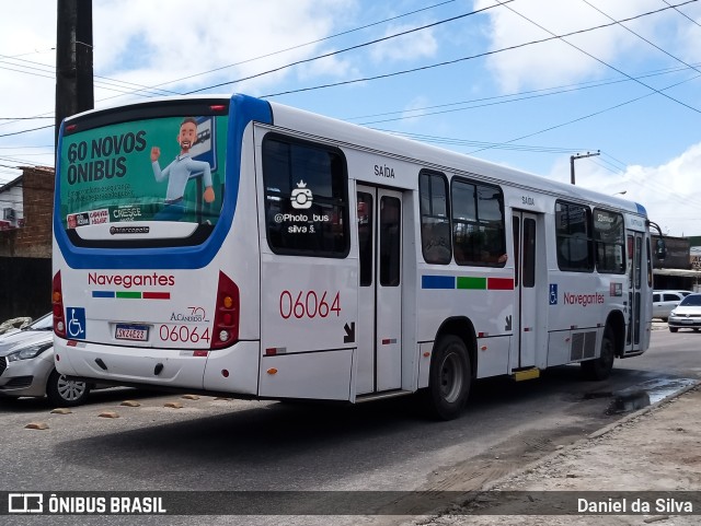 Consórcio Navegantes - 06 > Santa Maria > Transportes Boa Viagem 06064 na cidade de João Pessoa, Paraíba, Brasil, por Daniel da Silva. Número da foto: #11439780.