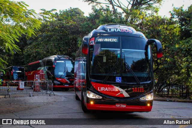 Lirabus 14111 na cidade de São Paulo, São Paulo, Brasil, por Allan Rafael. Número da foto: #11440914.