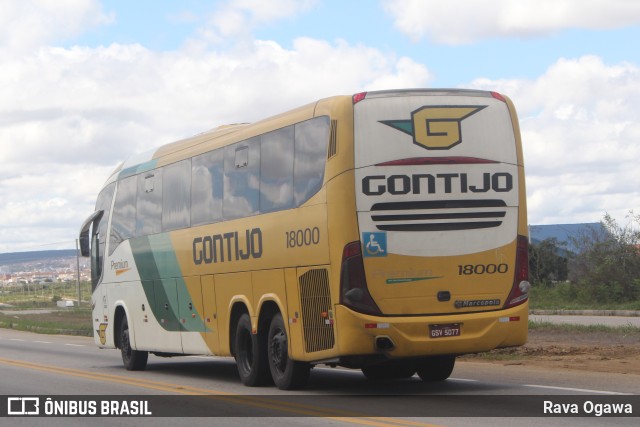 Empresa Gontijo de Transportes 18000 na cidade de Vitória da Conquista, Bahia, Brasil, por Rava Ogawa. ID da foto: 11439062.