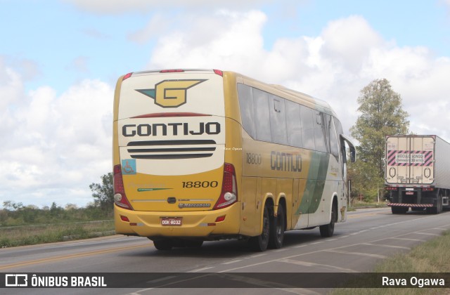 Empresa Gontijo de Transportes 18800 na cidade de Vitória da Conquista, Bahia, Brasil, por Rava Ogawa. ID da foto: 11439009.