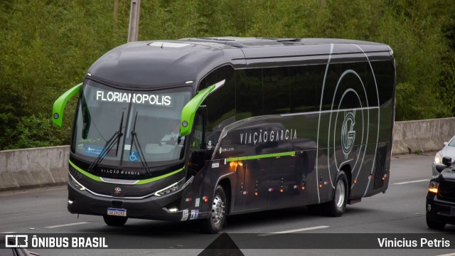 Viação Garcia 82229 na cidade de Garuva, Santa Catarina, Brasil, por Vinicius Petris. Número da foto: #11441123.