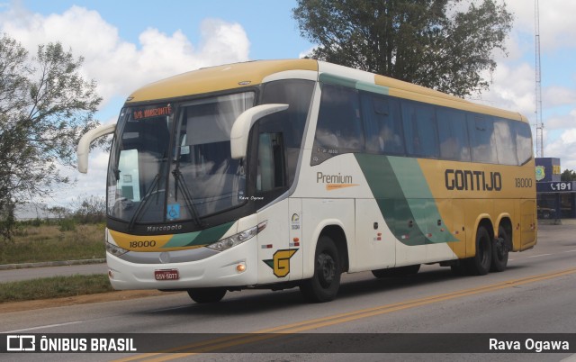 Empresa Gontijo de Transportes 18000 na cidade de Vitória da Conquista, Bahia, Brasil, por Rava Ogawa. ID da foto: 11439053.