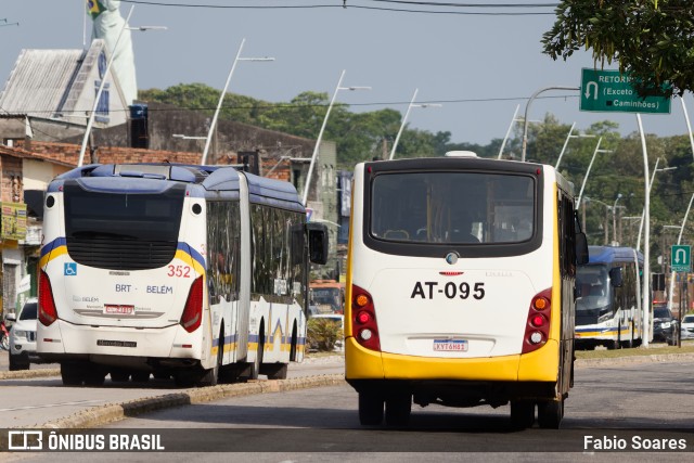 Empresa de Transportes Nova Marambaia AT-095 na cidade de Belém, Pará, Brasil, por Fabio Soares. ID da foto: 11440751.