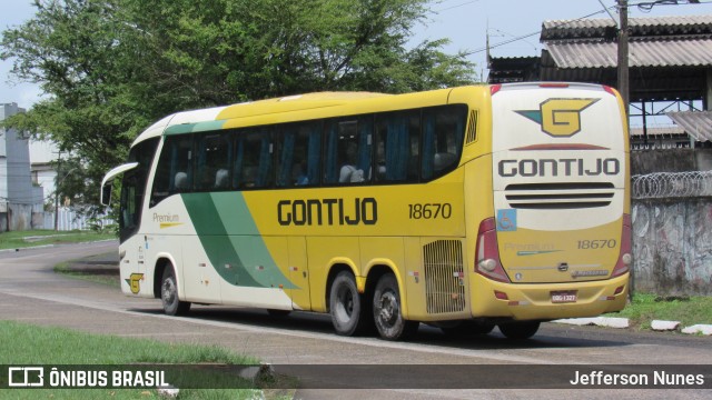 Empresa Gontijo de Transportes 18670 na cidade de Recife, Pernambuco, Brasil, por Jefferson Nunes. ID da foto: 11441567.