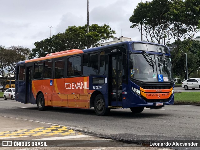 Evanil Transportes e Turismo RJ 132.138 na cidade de Rio de Janeiro, Rio de Janeiro, Brasil, por Leonardo Alecsander. Número da foto: #11440929.