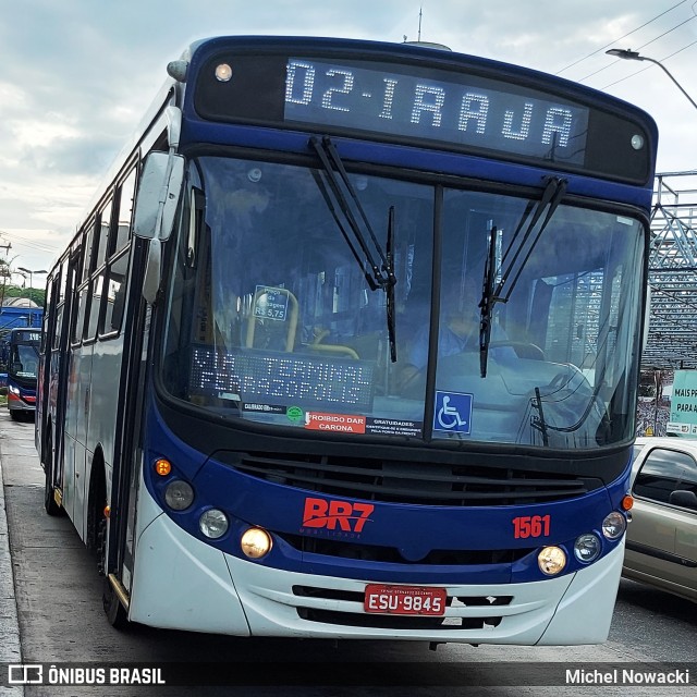 BR7 Mobilidade 1561 na cidade de São Bernardo do Campo, São Paulo, Brasil, por Michel Nowacki. Número da foto: #11441356.