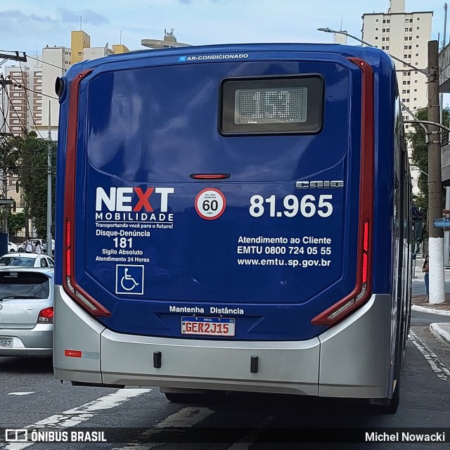 Next Mobilidade - ABC Sistema de Transporte 81.965 na cidade de São Bernardo do Campo, São Paulo, Brasil, por Michel Nowacki. Número da foto: #11441325.