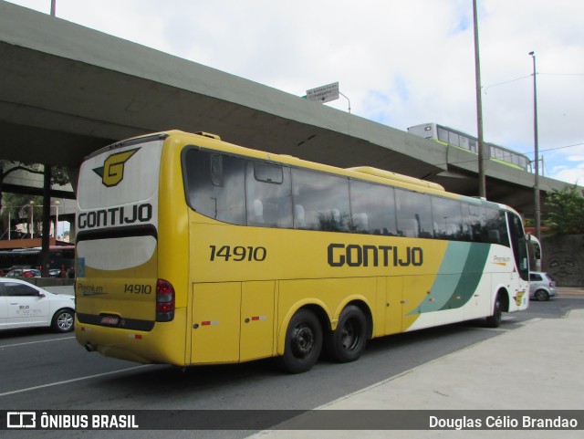 Empresa Gontijo de Transportes 14910 na cidade de Belo Horizonte, Minas Gerais, Brasil, por Douglas Célio Brandao. ID da foto: 11443404.