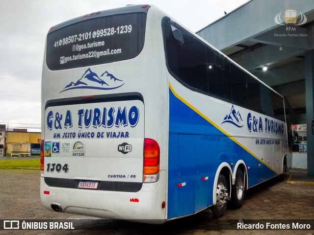 G & A Turismo 1304 na cidade de Guaratuba, Paraná, Brasil, por Ricardo Fontes Moro. Número da foto: #11443891.