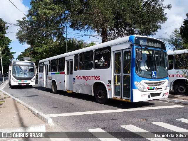 Consórcio Navegantes - 02 > Viação São Jorge > Transurb Transporte Urbano 02005 na cidade de João Pessoa, Paraíba, Brasil, por Daniel da Silva. Número da foto: #11443432.