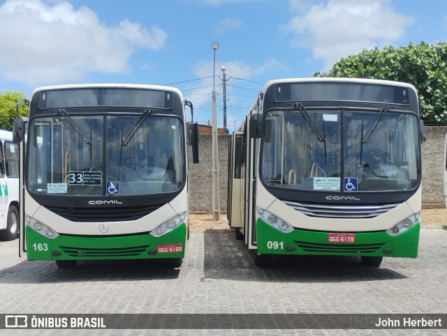 Transportes Cidade do Natal 7 091 na cidade de Natal, Rio Grande do Norte, Brasil, por John Herbert. ID da foto: 11443019.