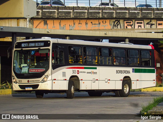 Borborema Imperial Transportes 303 na cidade de Recife, Pernambuco, Brasil, por Igor Sérgio. Número da foto: #11443319.