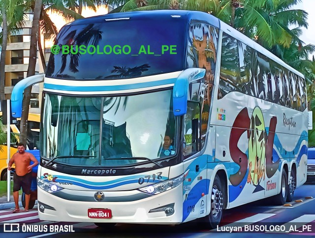 Sol e Mar Turismo 0718 na cidade de Maceió, Alagoas, Brasil, por Lucyan BUSOLOGO_AL_PE. Número da foto: #11443858.