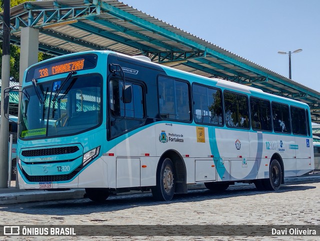 Auto Viação São José 12320 na cidade de Fortaleza, Ceará, Brasil, por Davi Oliveira. ID da foto: 11443876.