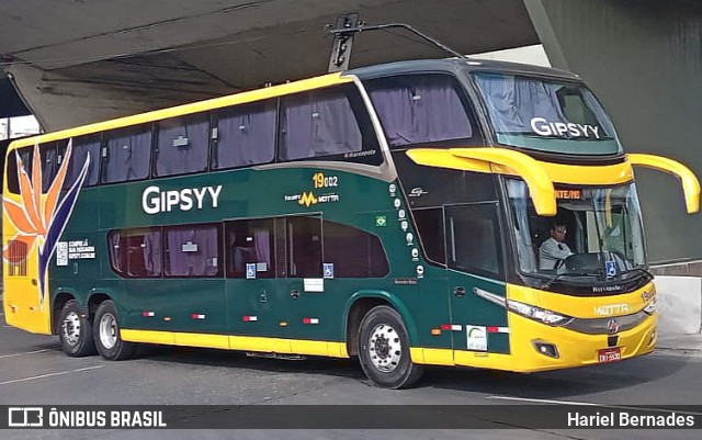 Viação Motta 19002 na cidade de Belo Horizonte, Minas Gerais, Brasil, por Hariel Bernades. Número da foto: #11441860.