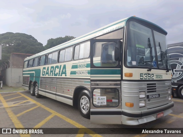 Viação Garcia 5392 na cidade de Maringá, Paraná, Brasil, por Alexandre Tavares. Número da foto: #11442929.