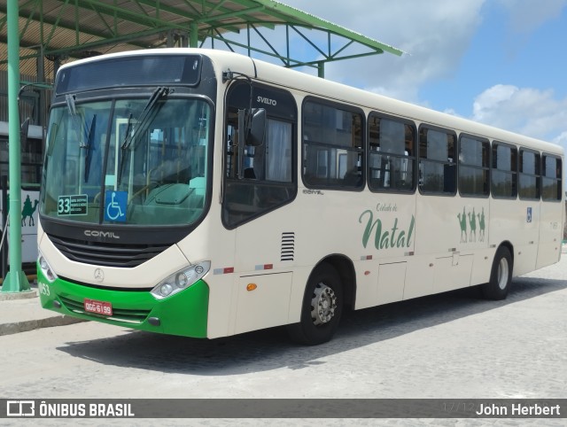 Transportes Cidade do Natal 7 053 na cidade de Natal, Rio Grande do Norte, Brasil, por John Herbert. ID da foto: 11443029.