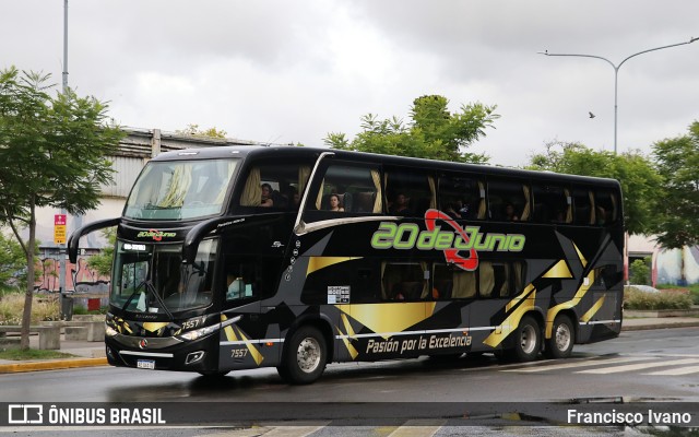 Transporte de Pasajeros 20 de Junio 7557 na cidade de Ciudad Autónoma de Buenos Aires, Argentina, por Francisco Ivano. ID da foto: 11444129.