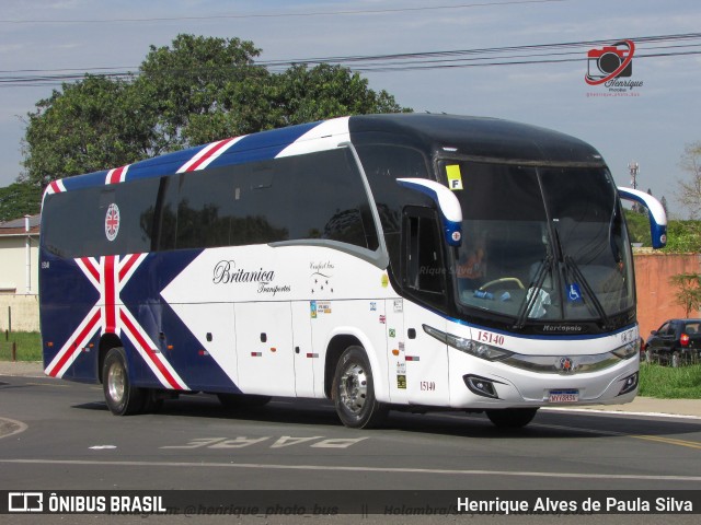 Británica Transportes 15140 na cidade de Holambra, São Paulo, Brasil, por Henrique Alves de Paula Silva. Número da foto: #11443458.