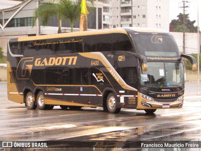 Auto Viação Gadotti 6400 na cidade de Barueri, São Paulo, Brasil, por Francisco Mauricio Freire. Número da foto: #11444443.