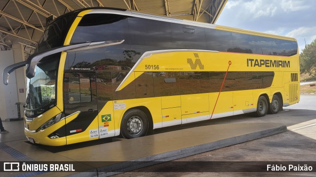 Viação Nova Itapemirim 50156 na cidade de Brasília, Distrito Federal, Brasil, por Fábio Paixão. Número da foto: #11446594.