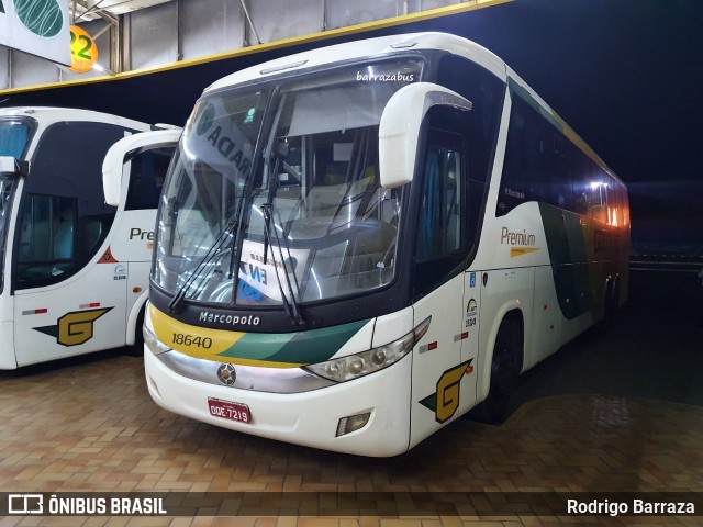 Empresa Gontijo de Transportes 18640 na cidade de Perdões, Minas Gerais, Brasil, por Rodrigo Barraza. Número da foto: #11445501.