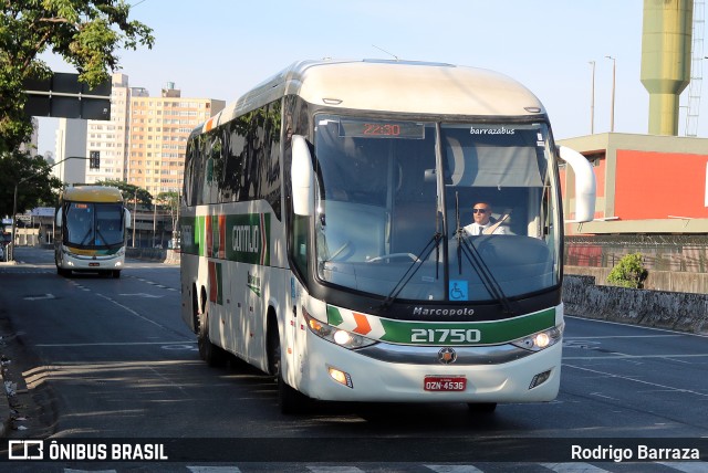 Empresa Gontijo de Transportes 21750 na cidade de Belo Horizonte, Minas Gerais, Brasil, por Rodrigo Barraza. ID da foto: 11445531.