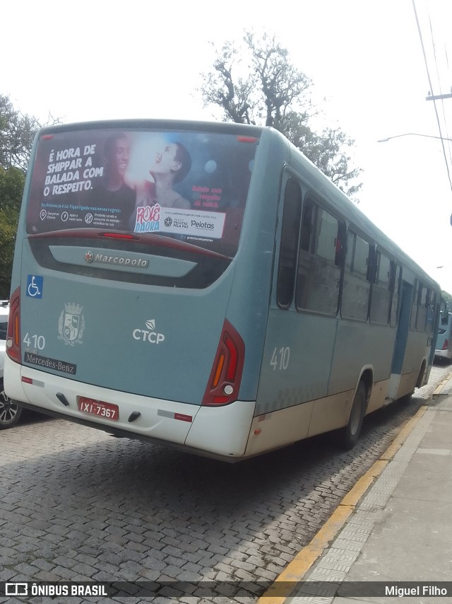Laranjal Transportes 410 na cidade de Pelotas, Rio Grande do Sul, Brasil, por Miguel Filho. Número da foto: #11444847.
