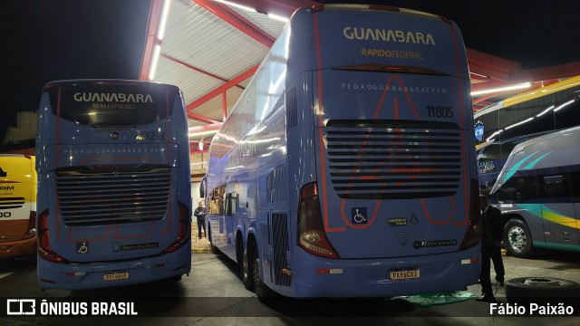 Rápido Federal 11805 na cidade de Perdões, Minas Gerais, Brasil, por Fábio Paixão. Número da foto: #11446268.