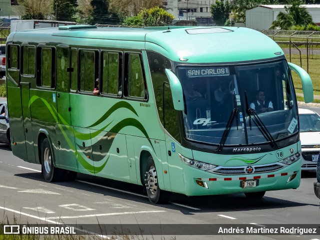 Autotransportes San José a Venecia 18 na cidade de Alajuela, Alajuela, Costa Rica, por Andrés Martínez Rodríguez. Número da foto: #11444801.