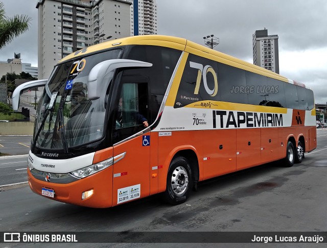 Viação Itapemirim 70000 na cidade de Barueri, São Paulo, Brasil, por Jorge Lucas Araújo. Número da foto: #11446661.