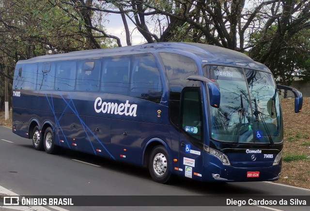 Viação Cometa 714103 na cidade de Campinas, São Paulo, Brasil, por Diego Cardoso da Silva. ID da foto: 11446430.