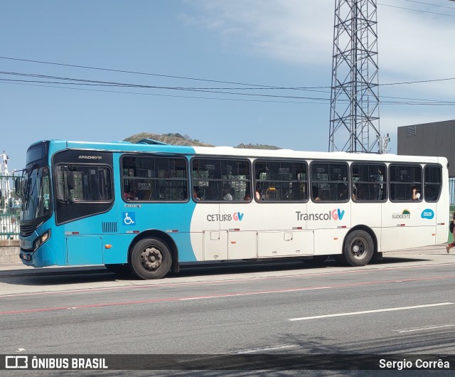 Viação Grande Vitória 23128 na cidade de Vitória, Espírito Santo, Brasil, por Sergio Corrêa. ID da foto: 11444691.